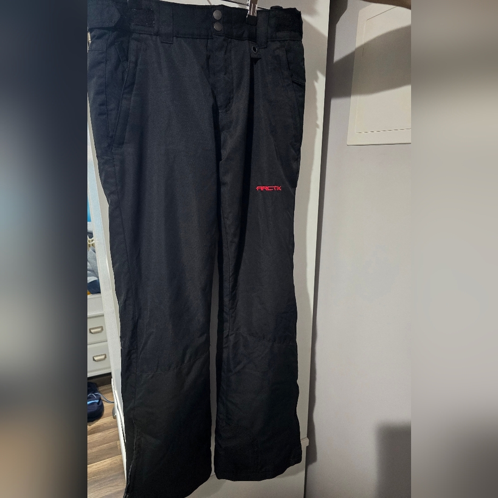 Arctix Women's Black with Red Logo Snow/Ski Pants